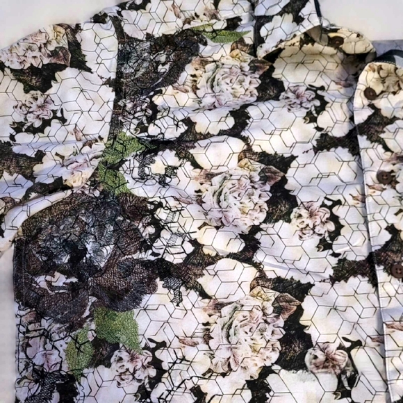 Men's Robert Graham Embroidered Long Sleeve Shirt LG - Picture 10 of 10